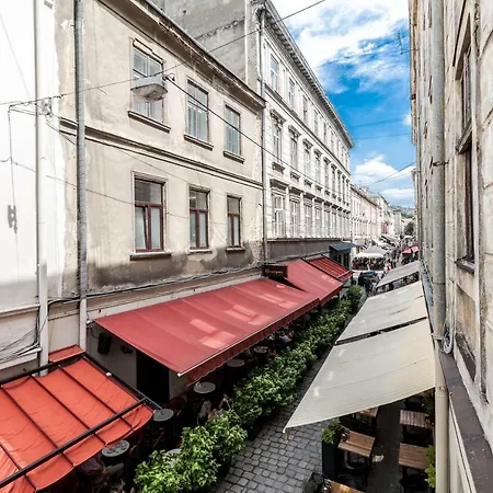 Tut Staroevreyska With Terrace * Lviv
